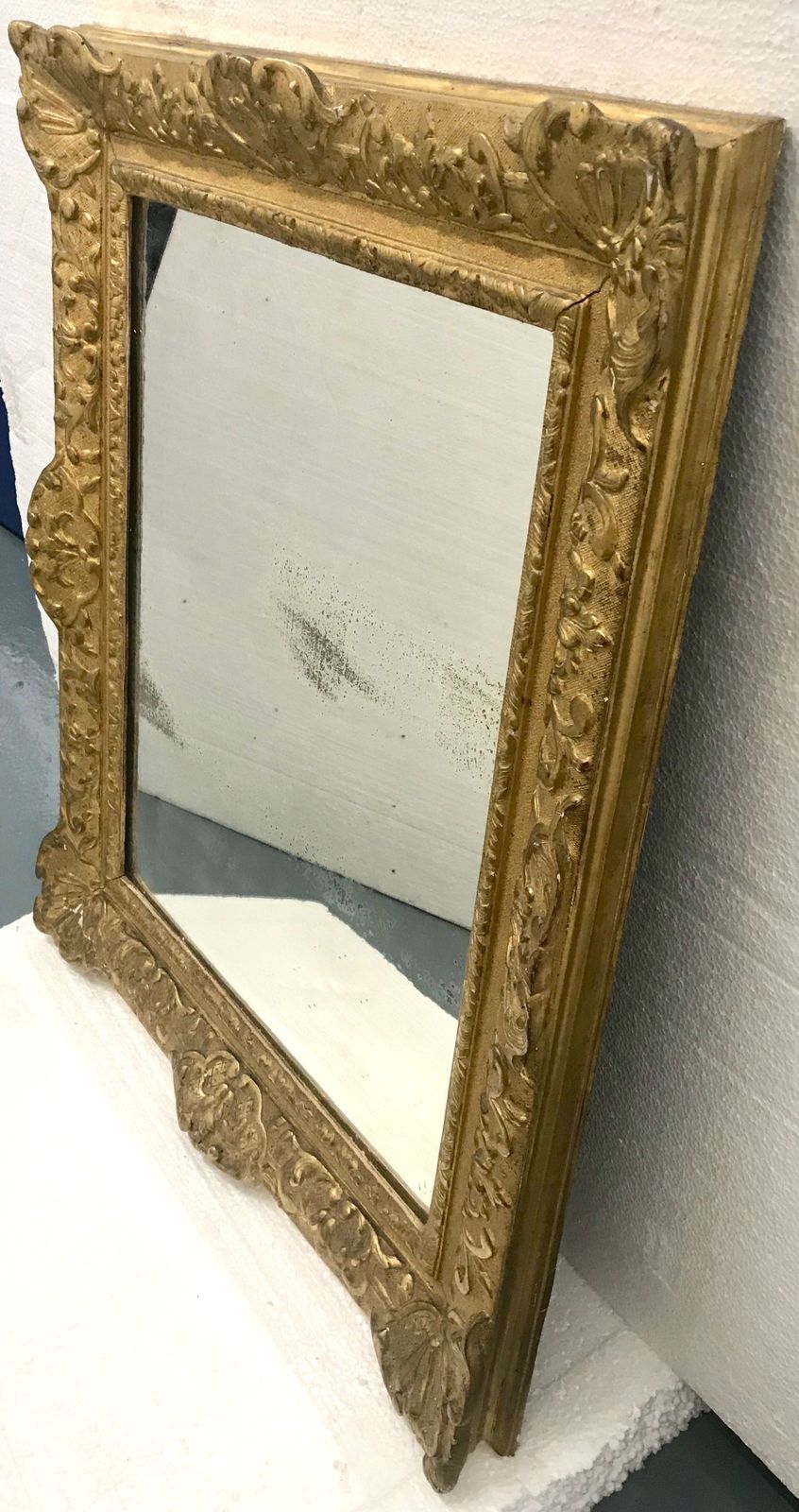 French Wood And Stucco Mirror Style Louis XIV, 18th Century photo for sale