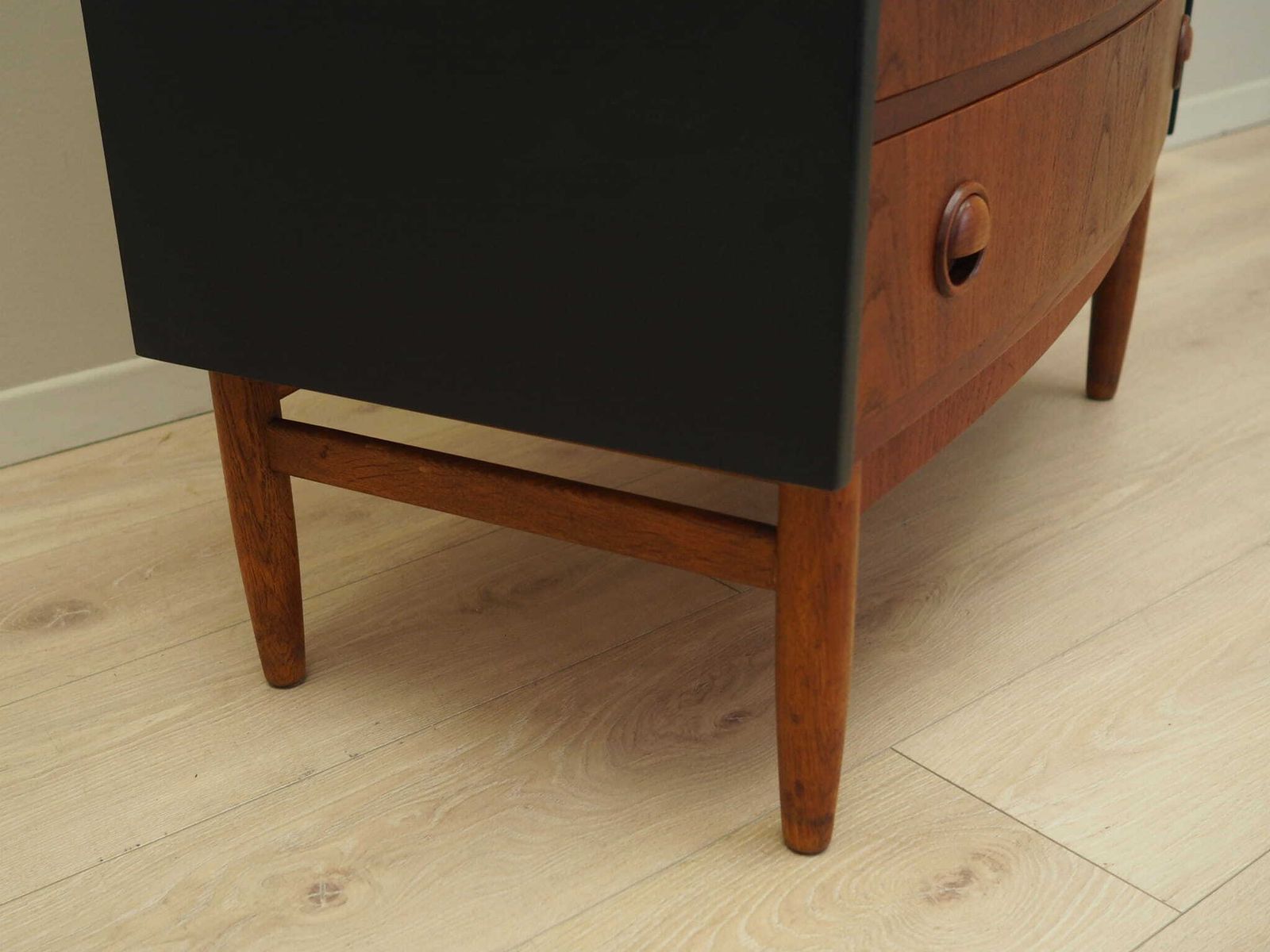 Furniture Teak Chest Of Drawers, Danish Design, 1960s, Designer: Kai Kristiansen, Manufacturer: Feldballes Møbelfabrik photo