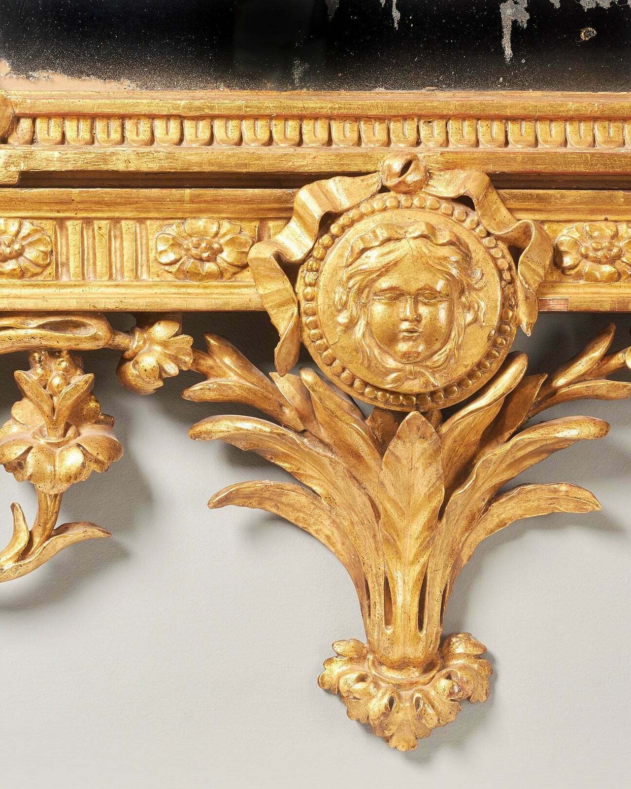 Pair Of Spanish Gilt Mirrors, 18th Century And Earlier photo Home Decor
