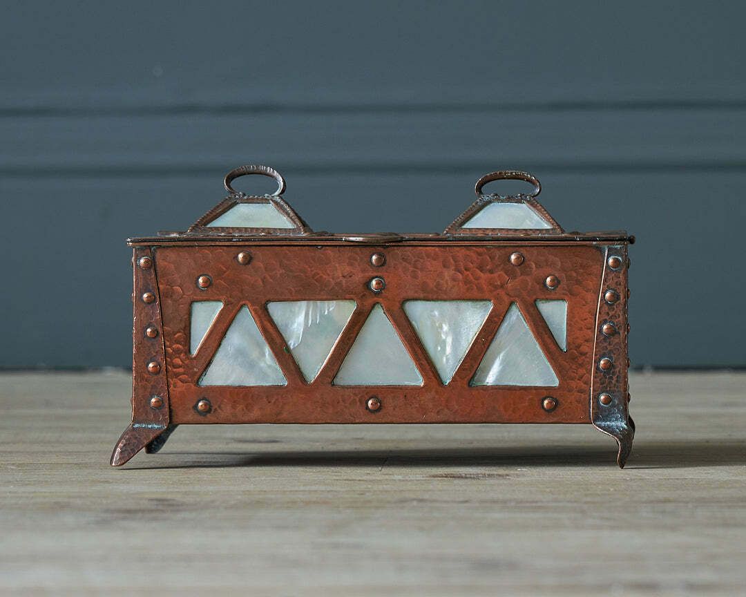An Arts And Crafts Cigarette Box photo furniture