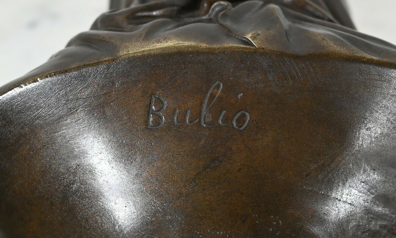 photo buy Bronze “The Virgin Mary”, J. Bulio – 19th Century