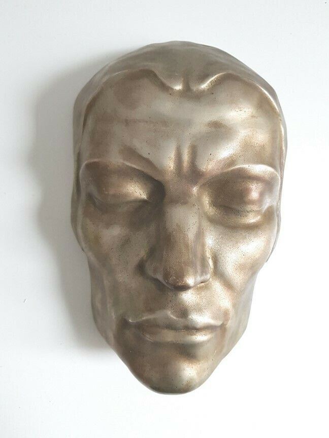 Art Deco Silvered Bronze Mask By Doris Katherine Flinn photo furniture