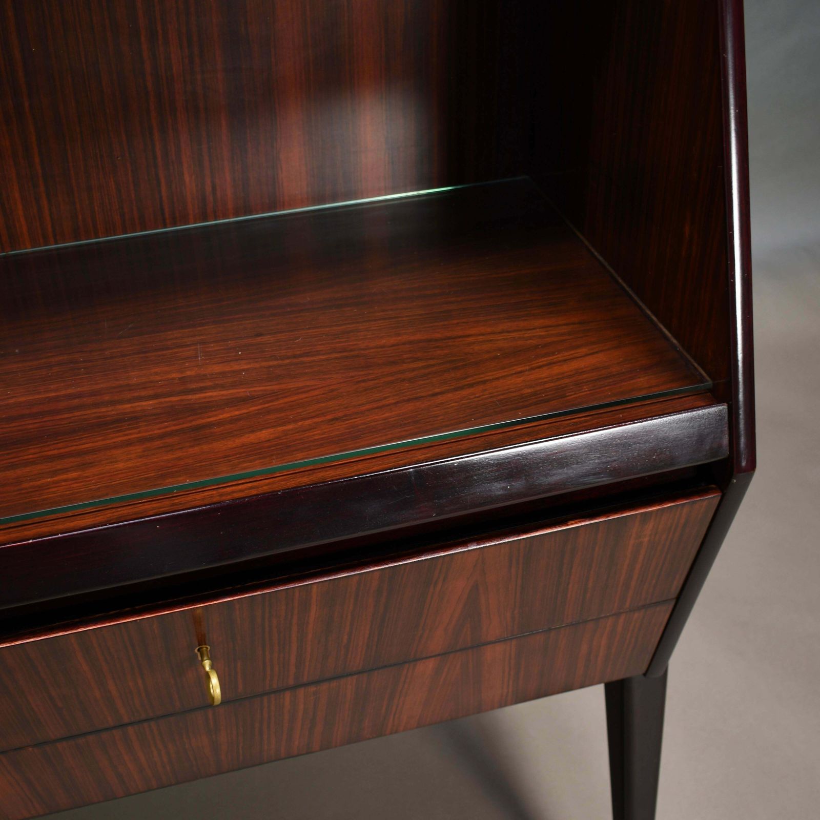 photo vinterior Antonino Gorgone Midcentury Secretaire / Desk Cabinet, Italy, Circa 1950