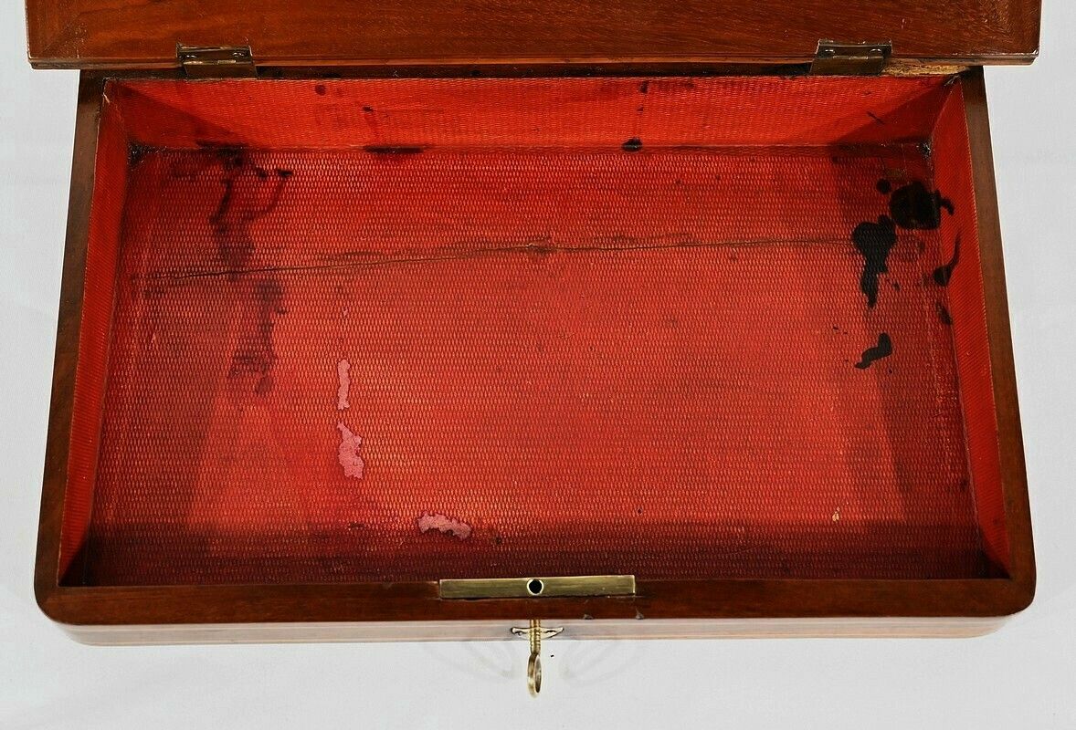 photo vinterior Rosewood Travel Writing Case   2nd Half Of The 19th Century