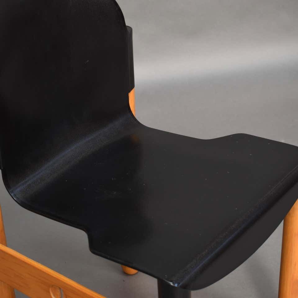 photo vinterior Thonet Chair In Birch And Plastic By Gerd Lange, West Germany, 1973