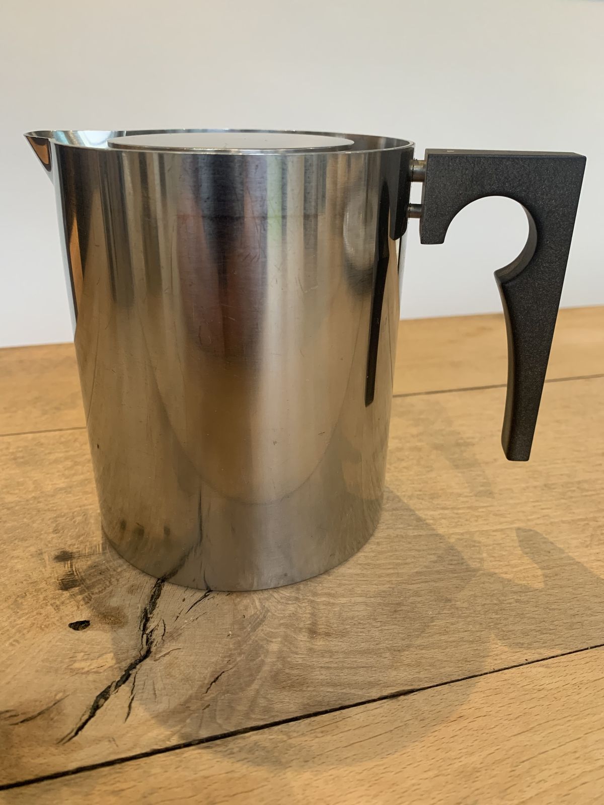 4 Piece Cylinda Line Stainless Steel Tea Set Designed By Arne Jacobsen For Stelton Of Denmark photo 425.0