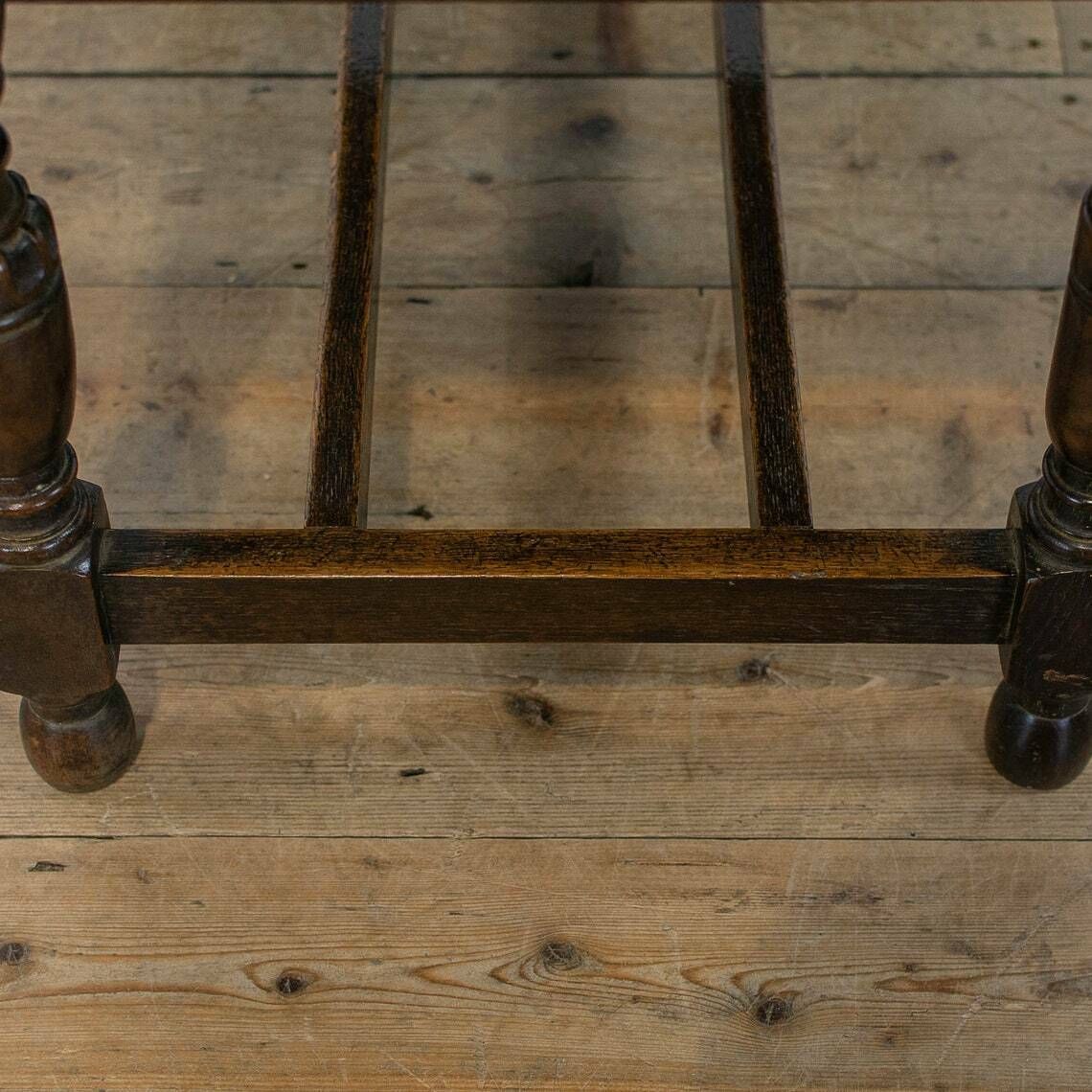 photo furniture Antique Oak Monks Bench