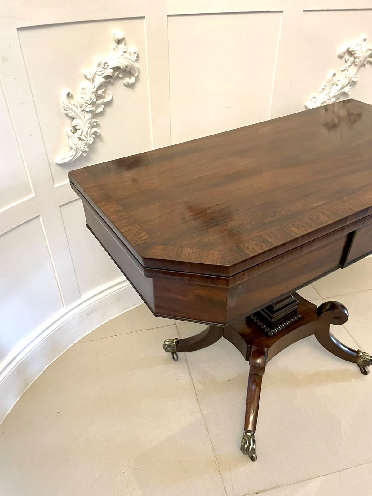 1995.0 Superb Quality Antique 19th Century Mahogany Card Table photo
