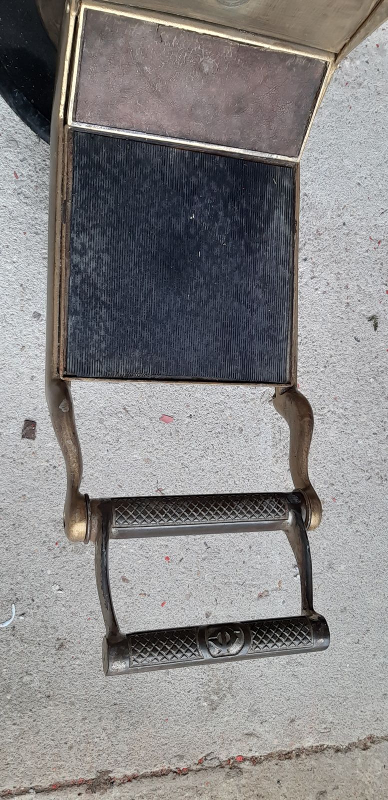 Very Old French Barber's Chair From 1900 By Corno photo buy