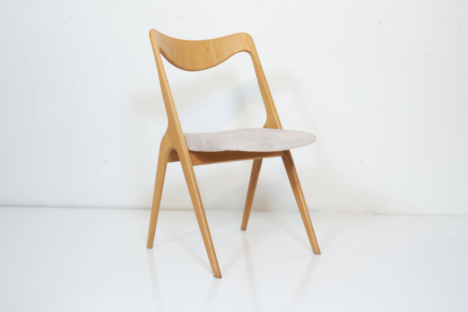 photo for sale Set Of  6 Albin Johansson & Sons Oak  Chairs