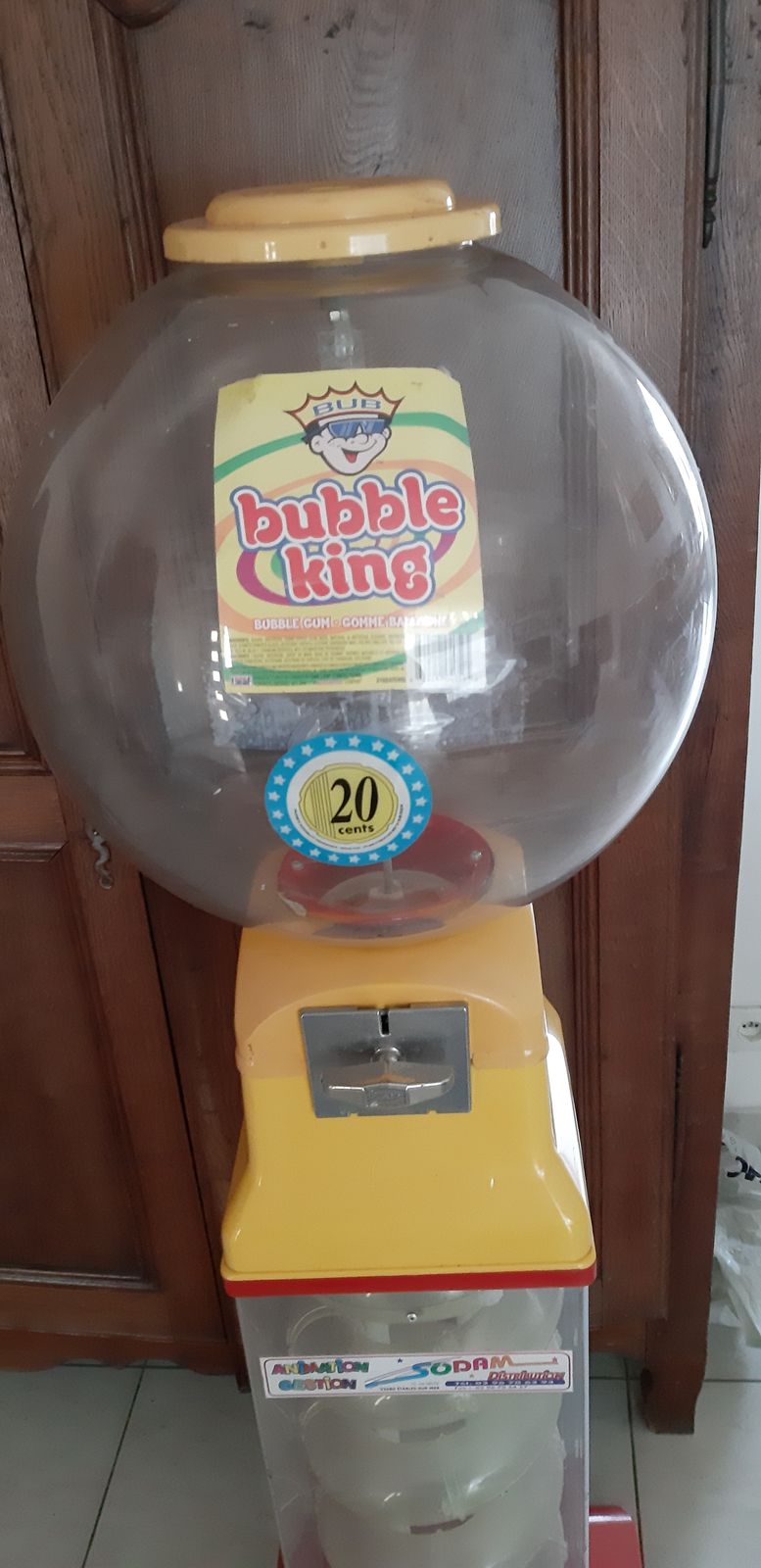 Fairground Bubble Gum Candy Dispenser photo 368.28