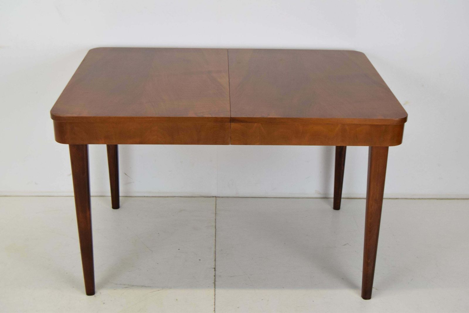 Art Deco Extendable Dining Table,Designed By Jindrich Halabala,1940's. photo for sale