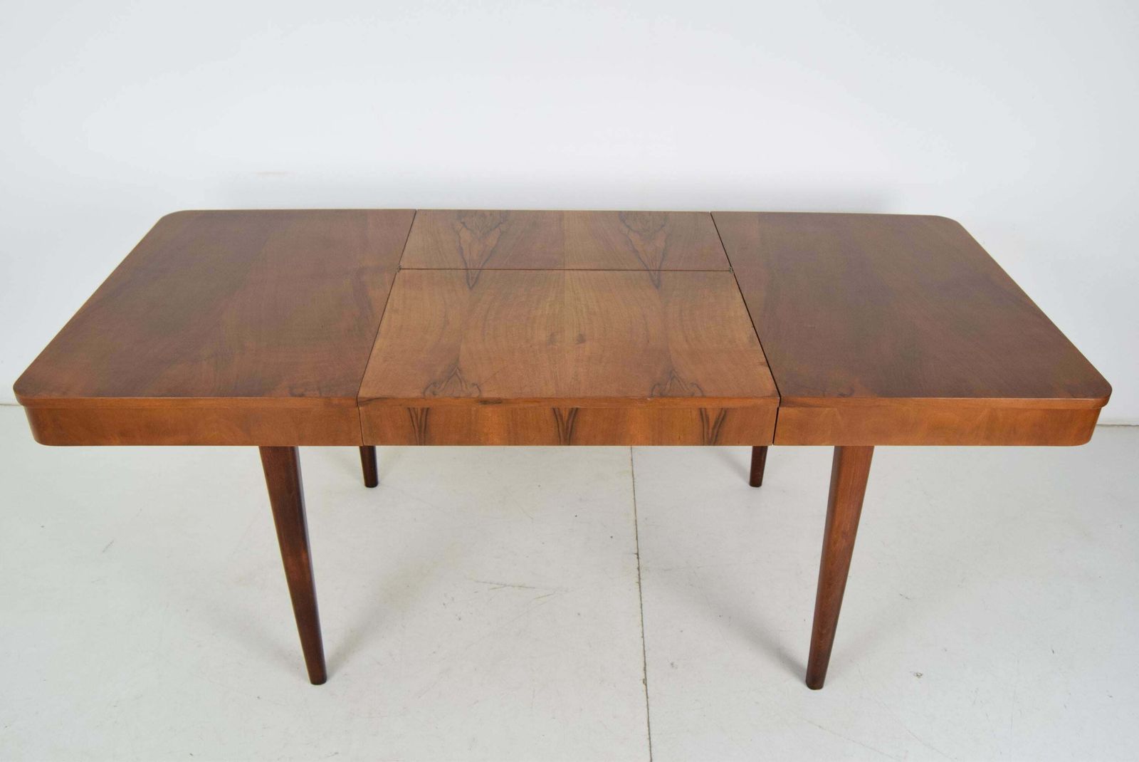1012.0 Art Deco Extendable Dining Table,Designed By Jindrich Halabala,1940's. photo