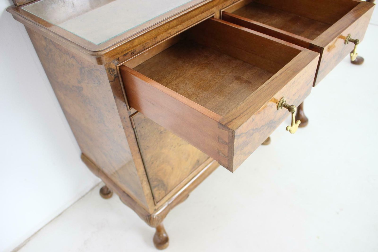 1920, Antique Makeup Vanity With Cabinet, Czechoslovakia photo 1984.0