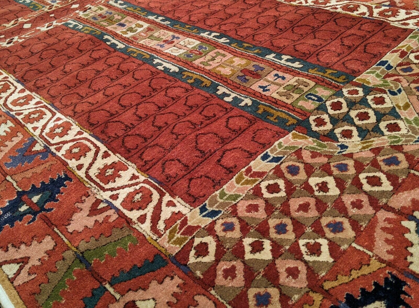 Quality Antique Tetex Carpet / Rug photo vinterior