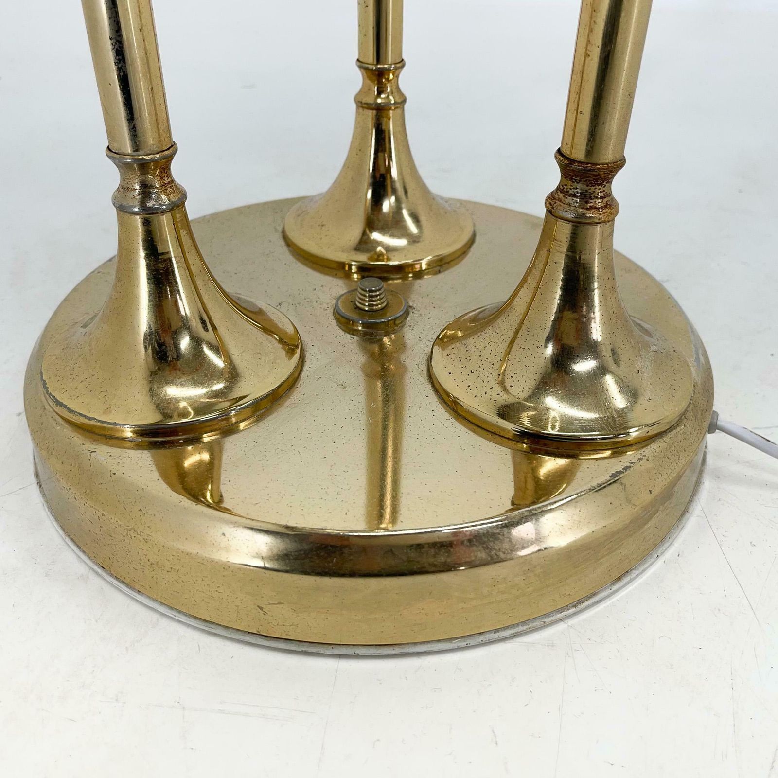 1970's Italian Metal & Glass Floor Lamp photo buy