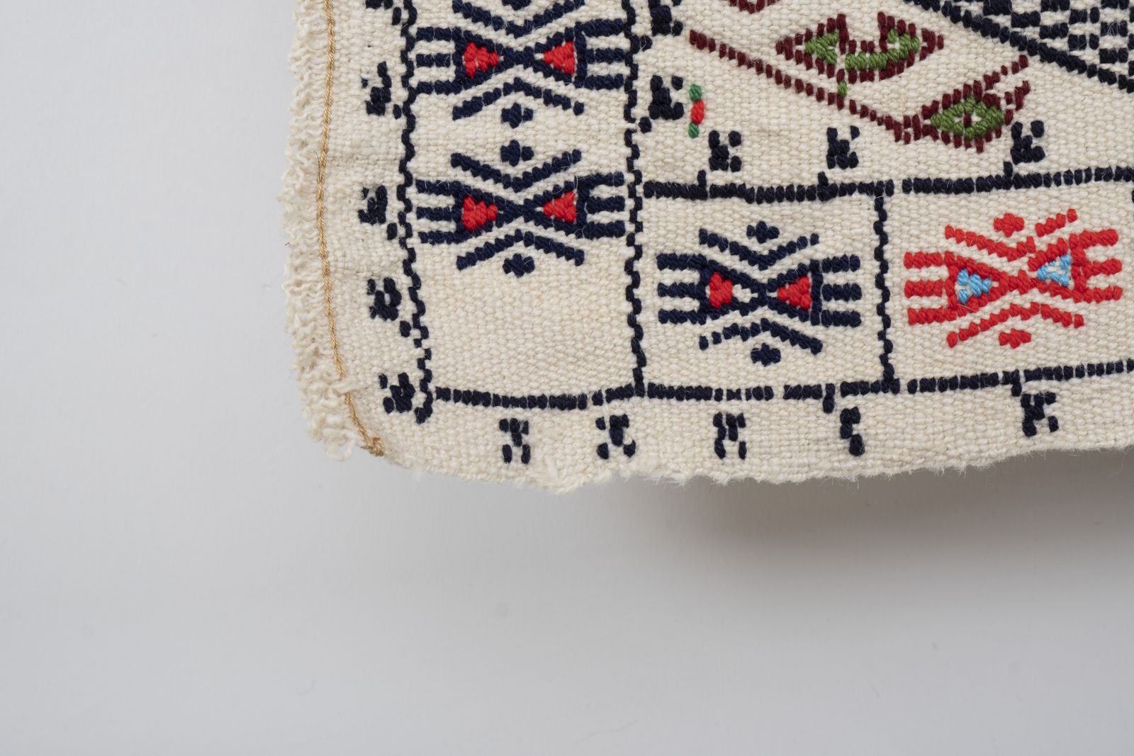 Hand Woven Braided Small Rug Turkish Jajim Kilim 5'9'' X 7'5'' photo vinterior