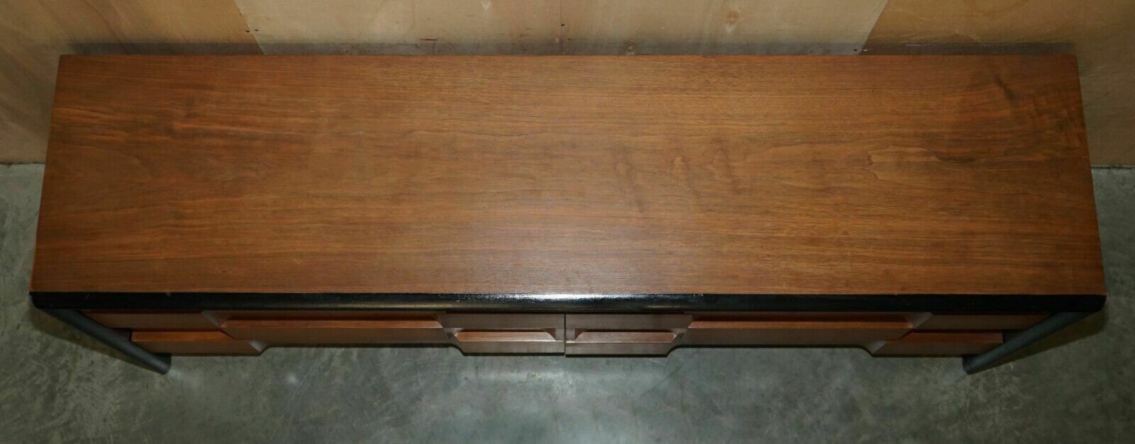 Rare Mid Century Modern Edmond J Spence Checkerboard Sideboard Chest Of Drawers photo buy