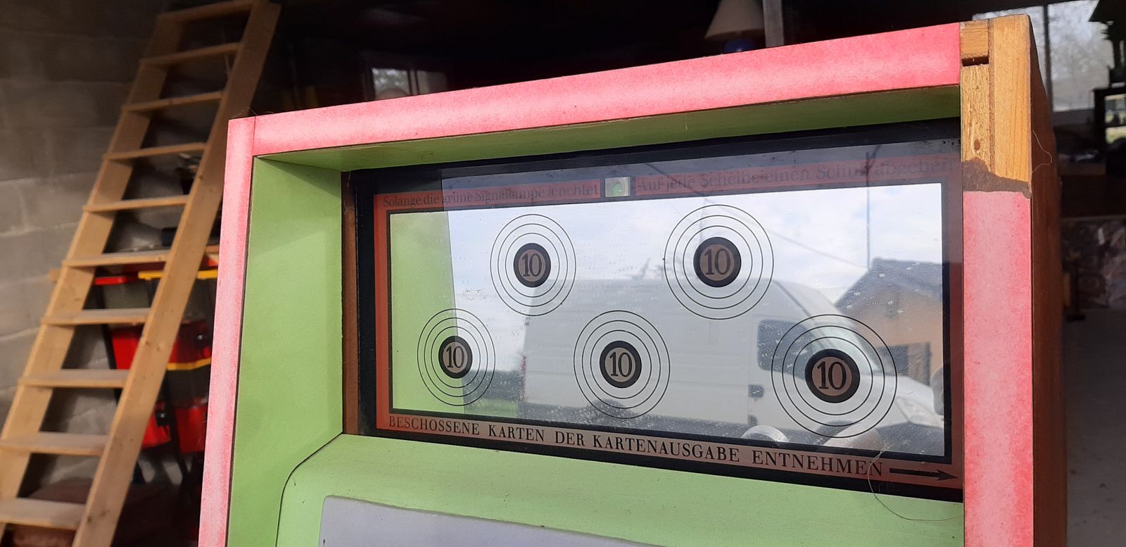 Jdo Prazision Schützenstand Arcade Shooter From The 60s photo Home Decor