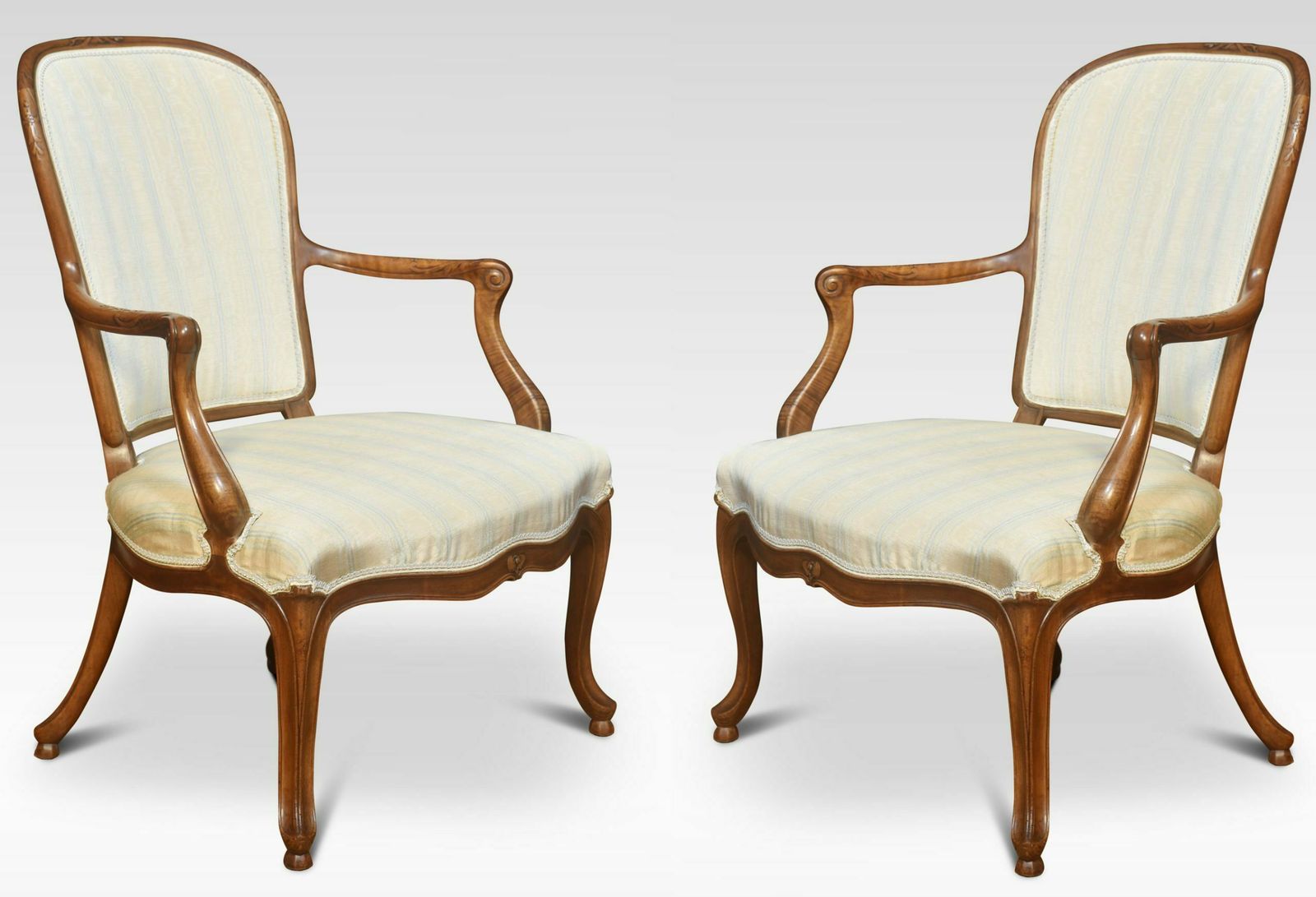 Pair Of French 19th Century Armchairs