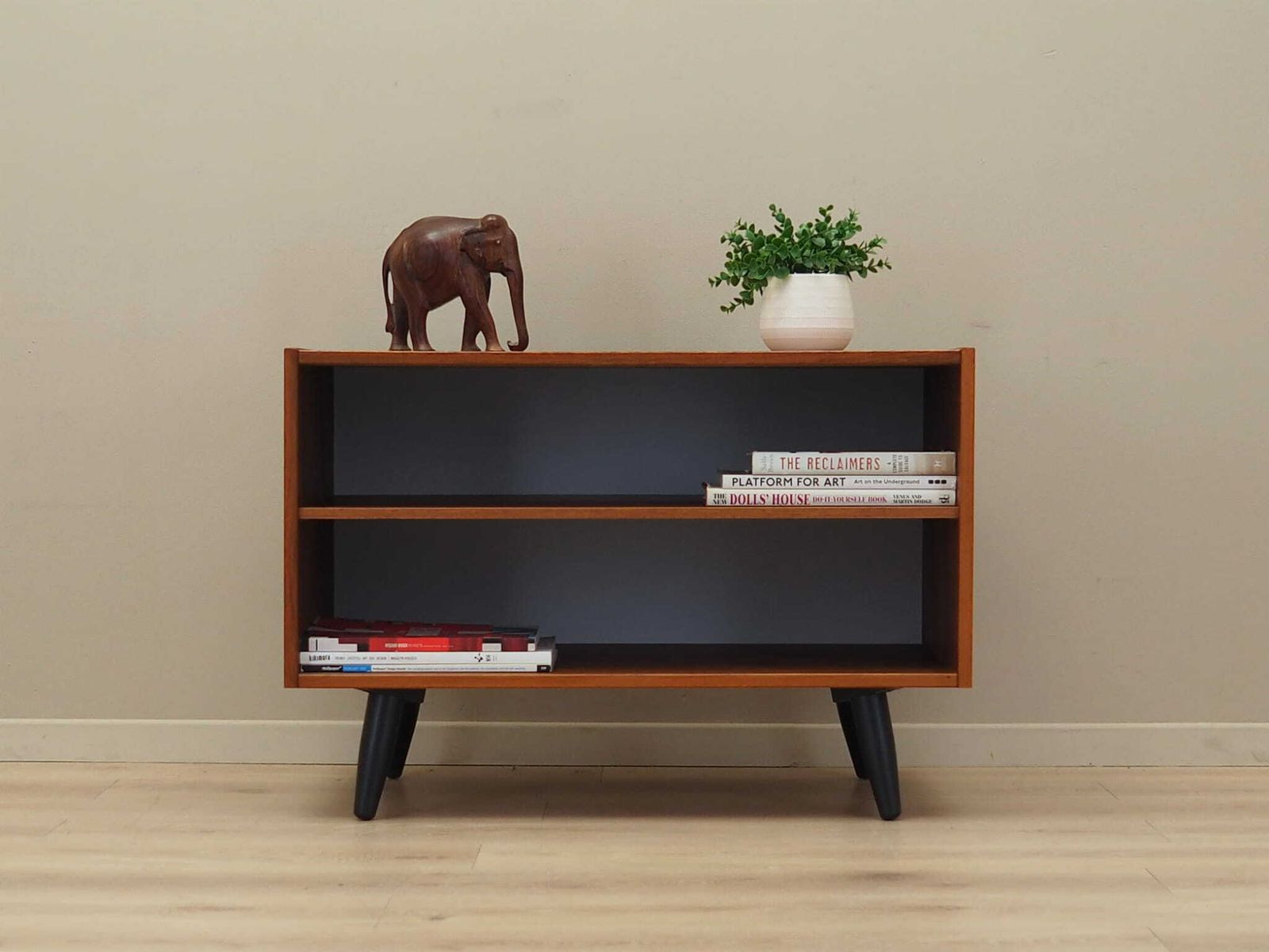 Teak Bookcase, Danish Design, 1970s, Production: Sweden photo furniture