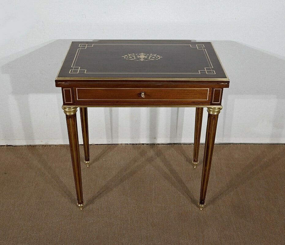 Small System Table, Louis XVI Style, 2nd Part Of The 19th Century photo furniture