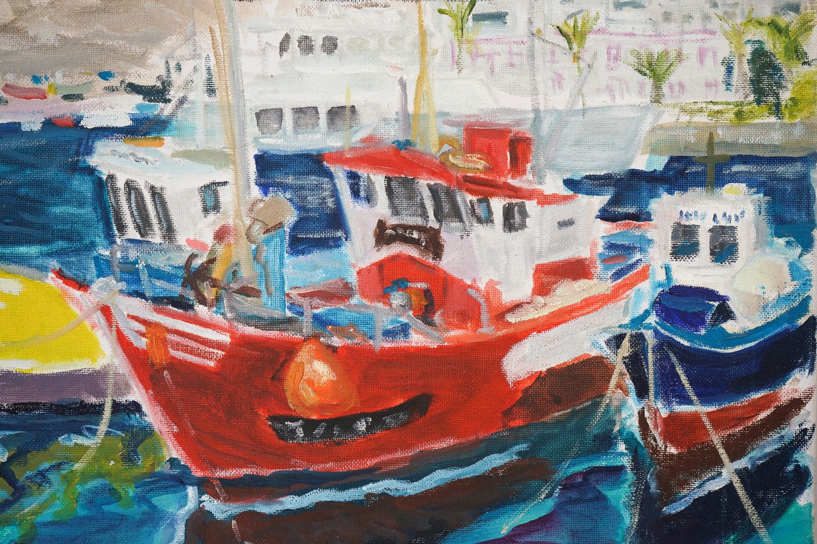 Puerto De Mogán   Gran Canaria   Fishing Boats photo furniture