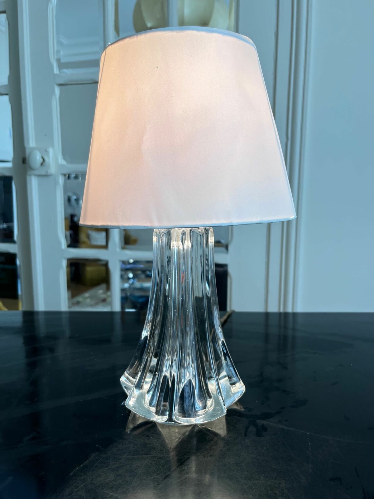 Crystal Lamp Pierre D'avesn, 1950s photo 191.952