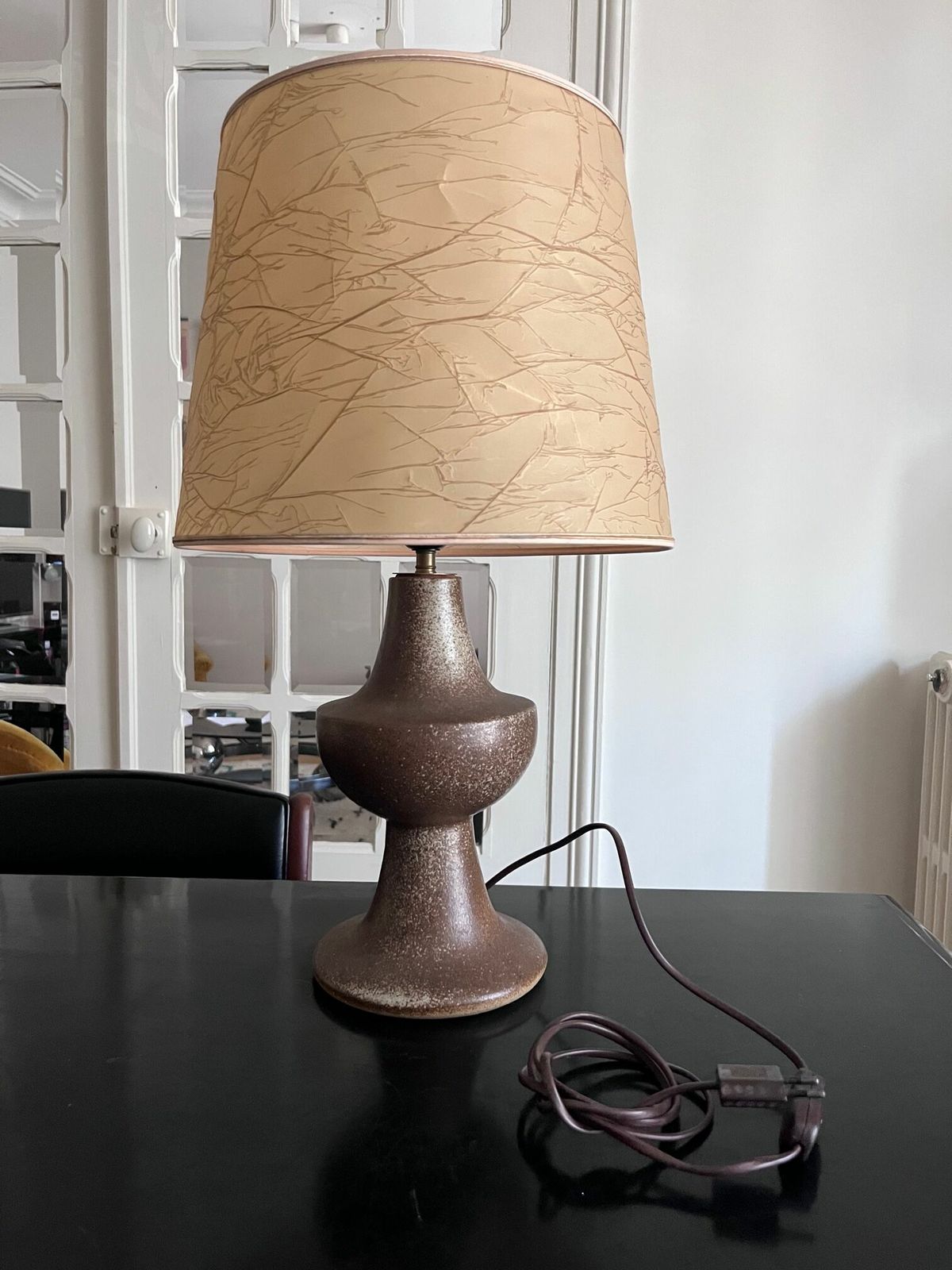 Brutalist Sandstone Lamp photo for sale