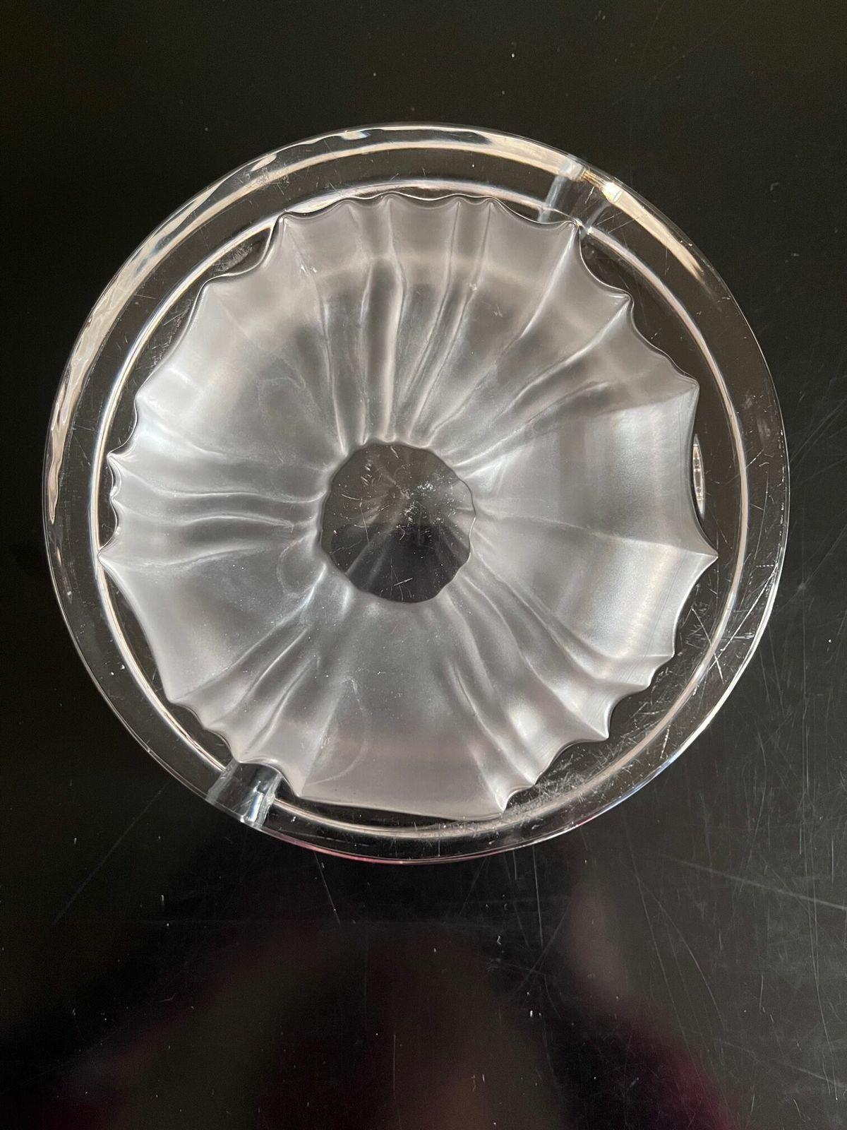 Daum Crystal Ashtray, 1970s, Vintage photo vintage