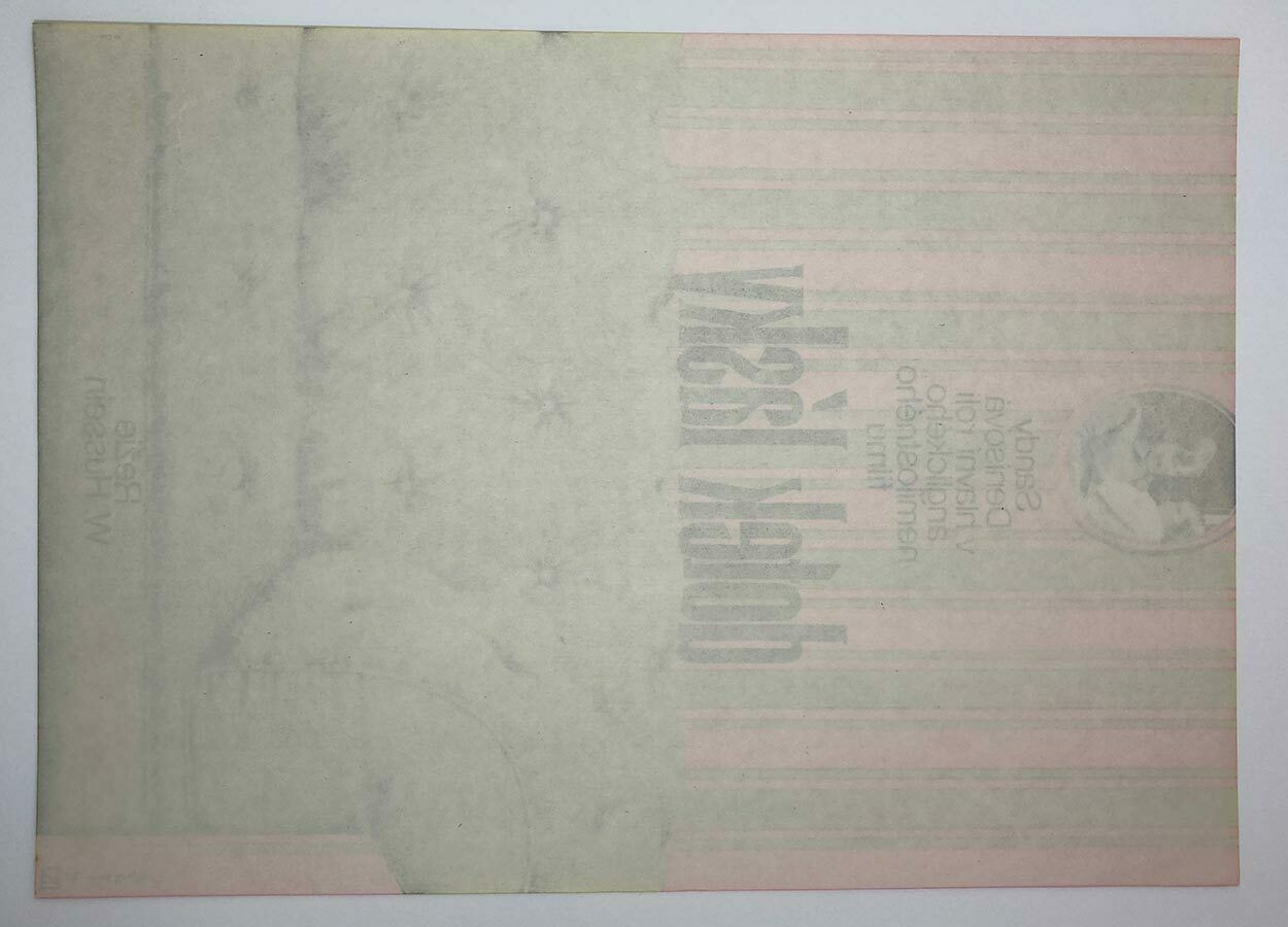 Movie Poster, Thank You All Very Much, Aleš Krejča, 1971 photo vinterior