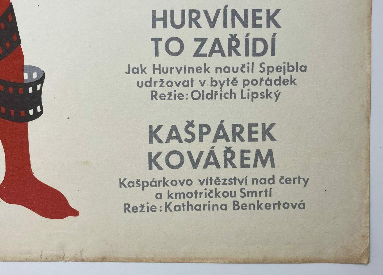 Original Film Poster, How A Little Jester Matured Over The Devils, Alexej Jaroš, 1973, Genuine Czech Vintage Print photo Art