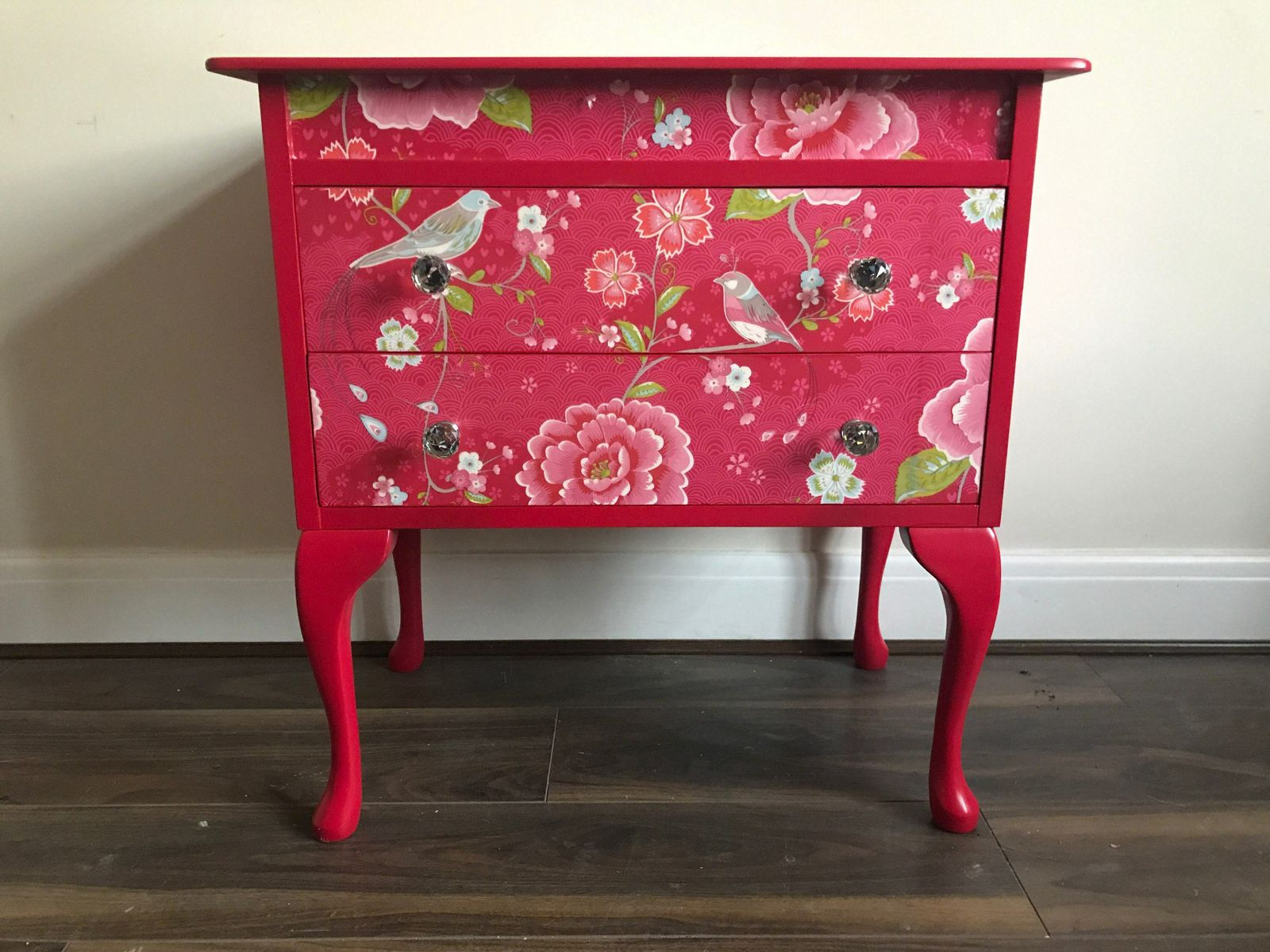 Upcycled Spray Painted Chest Of Drawers   Finished To Order