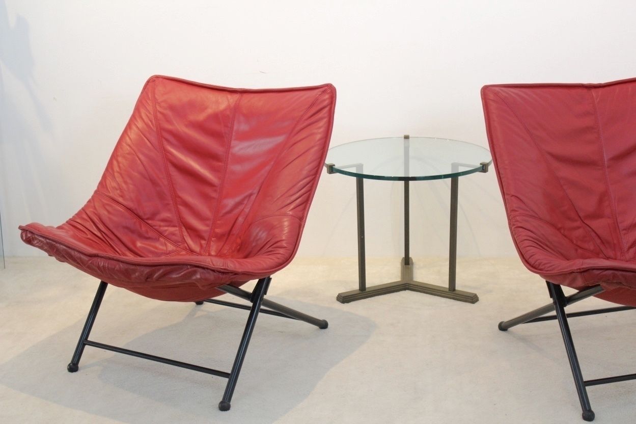 photo furniture Easy Chairs By Teun Van Zanten For Molinari, 1970s, Set Of 2