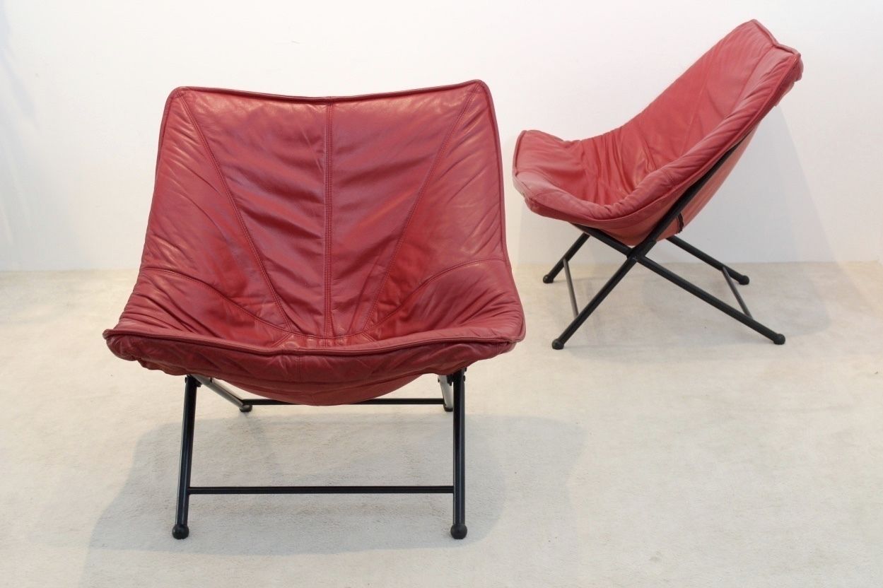 photo for sale Easy Chairs By Teun Van Zanten For Molinari, 1970s, Set Of 2