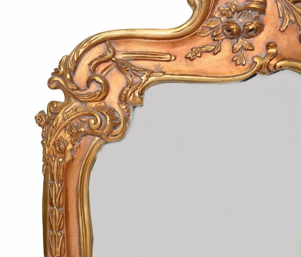 Xl Gilt Pier Mirror French Louis XV 2 Metres photo for sale