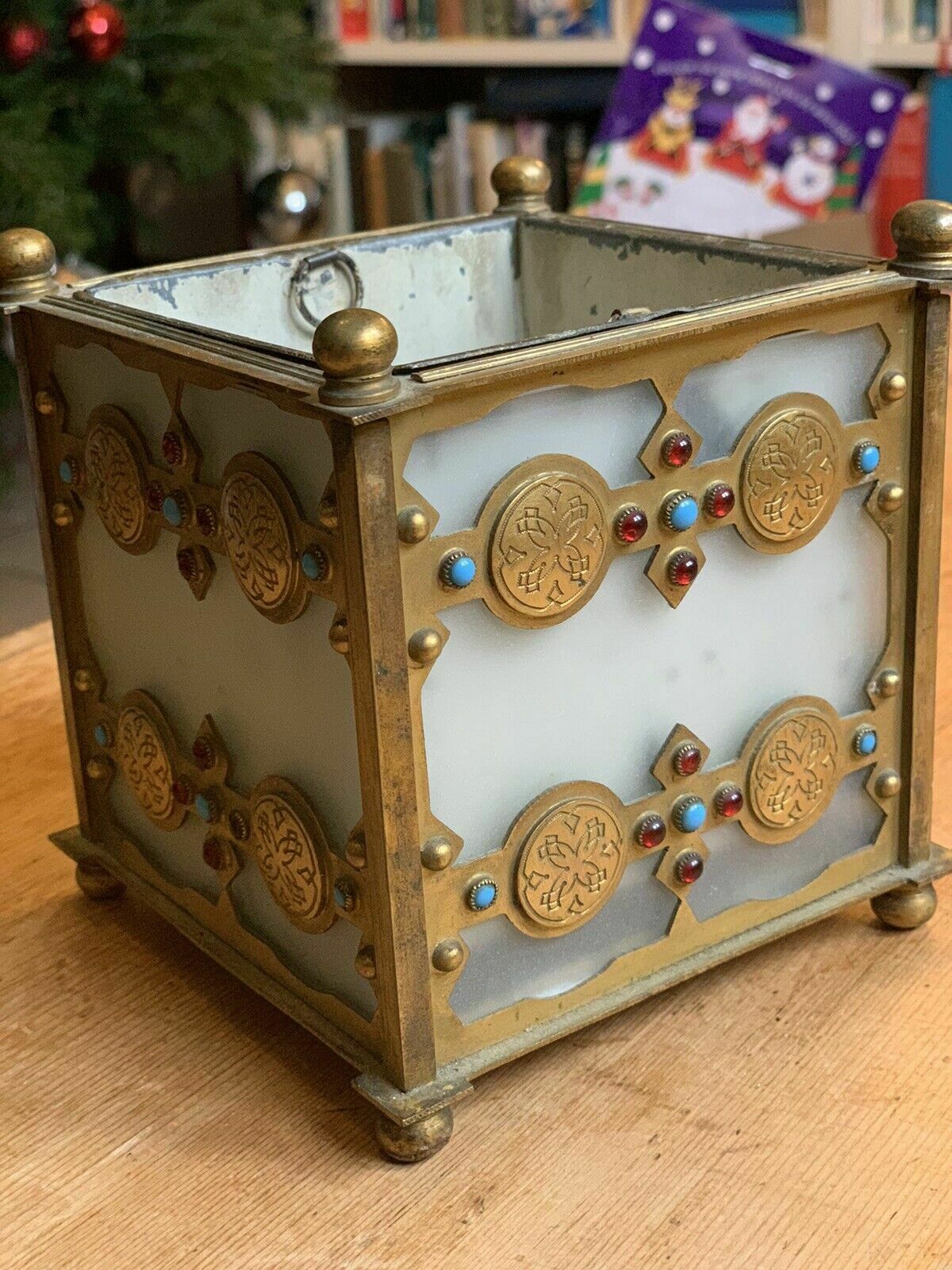 Small French Arts And Crafts Jardiniere From Lahoche And Pannier, Paris. photo furniture