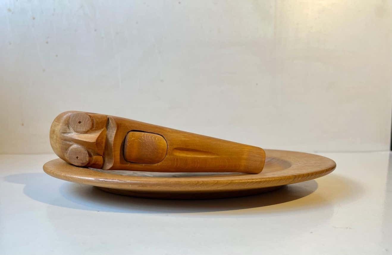 photo furniture Vintage Kay Bojesen Beech Nutcracker And Bowl
