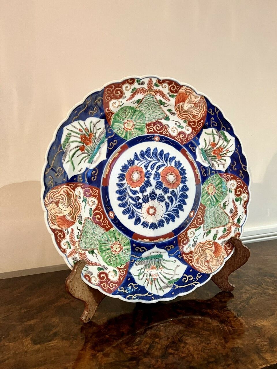 Quality Antique Japanese Imari Charger photo for sale