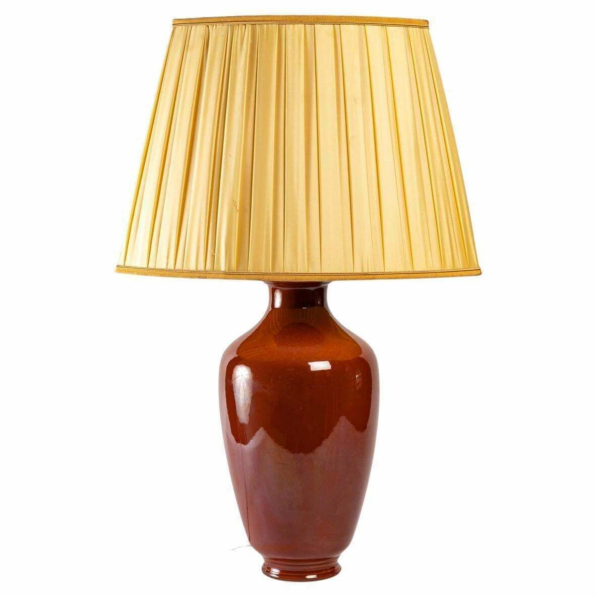 Porcelain Lamp, 20th Century, Early 20th Century