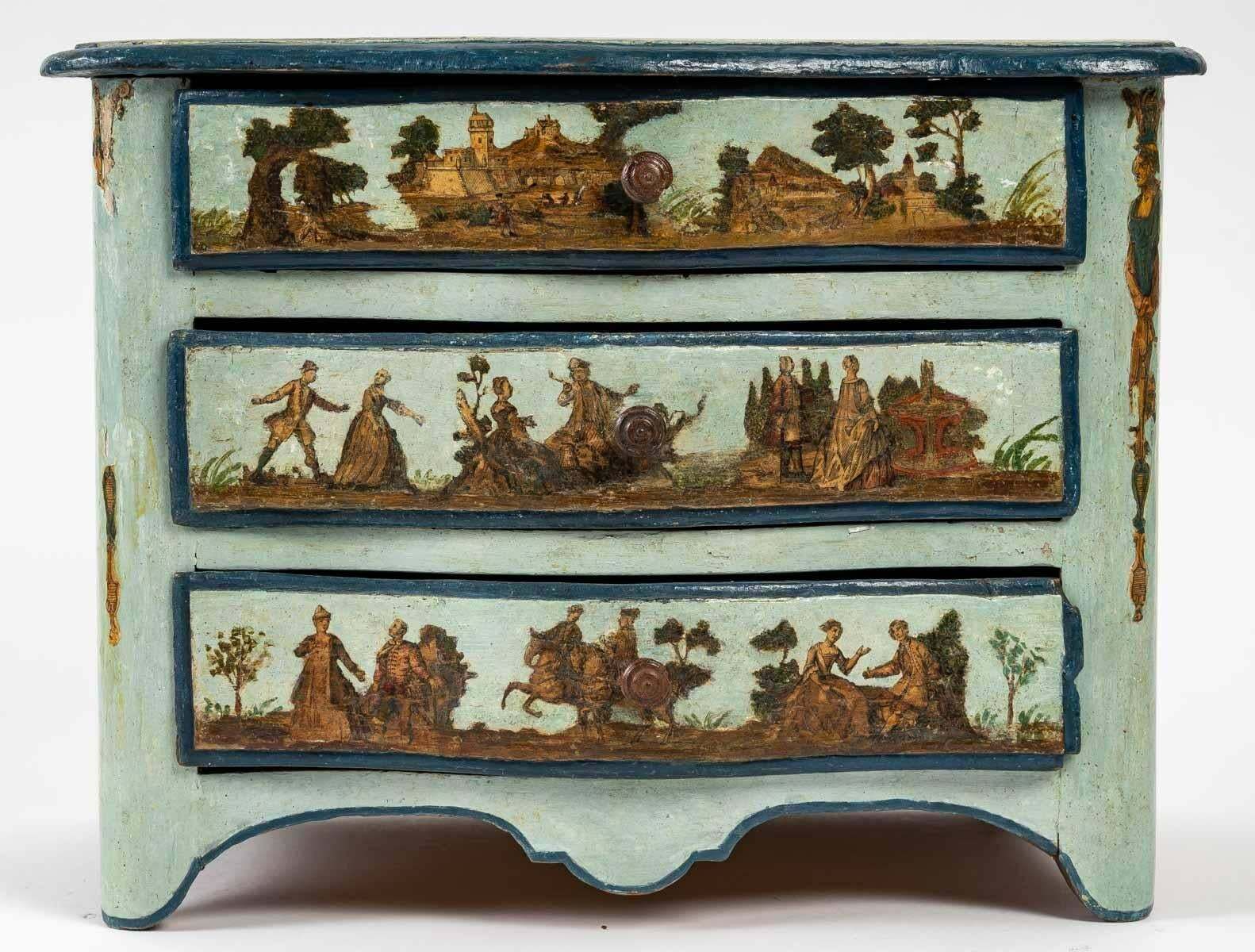 Chest Of Drawers From The End Of The 18th Century photo buy