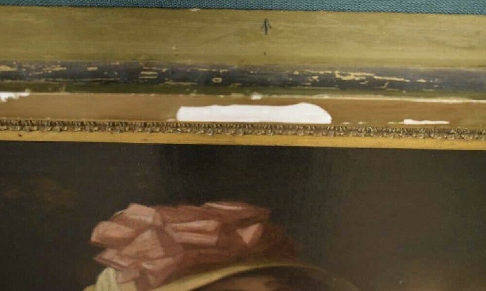 Portrait Of A Lady Oil On Canvas In Giltwood Frame photo 1200.0