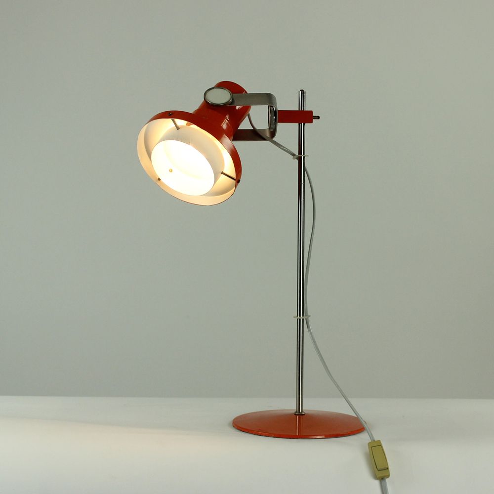 Mid Centurytable Lamp By Pavel Grus For Kamenicky Senov, Czechoslovakia, 1960's photo vintage