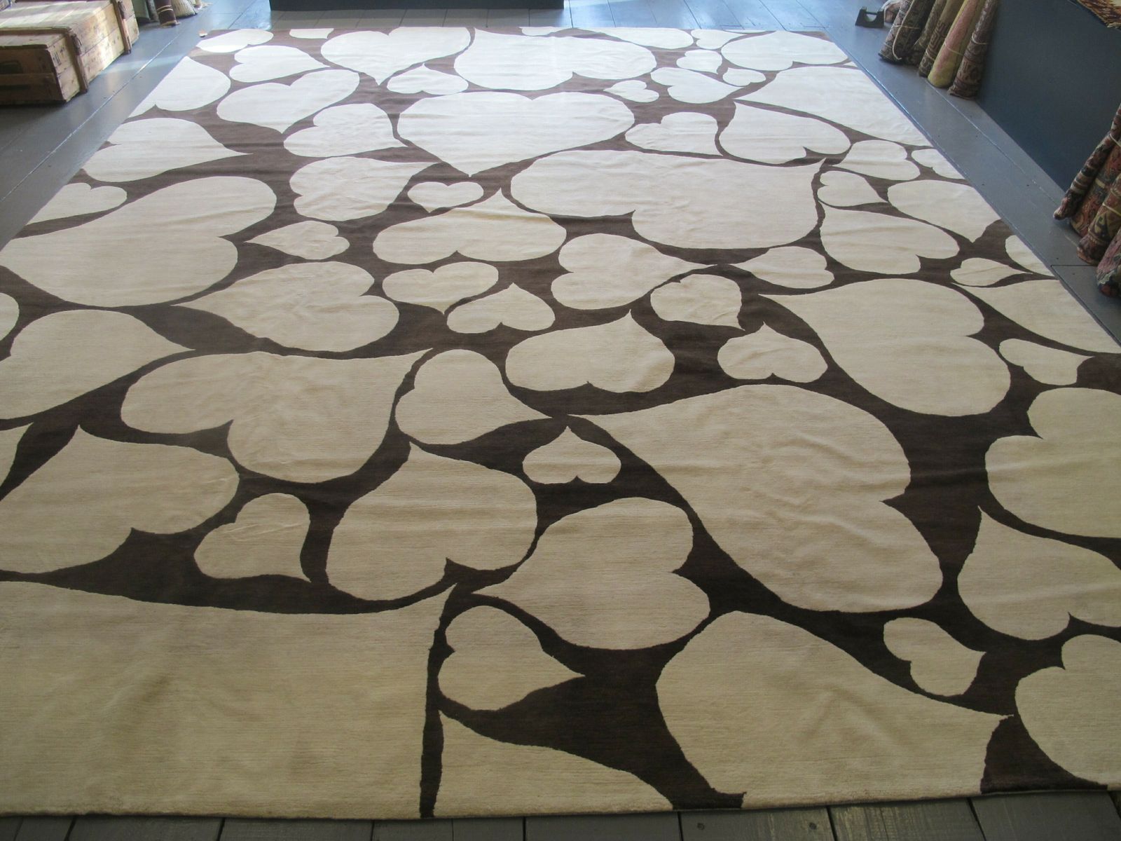 Spectacular 'Hearts' Carpet Designed By Vivienne Westwood, 4.70m X 3.40m photo furniture