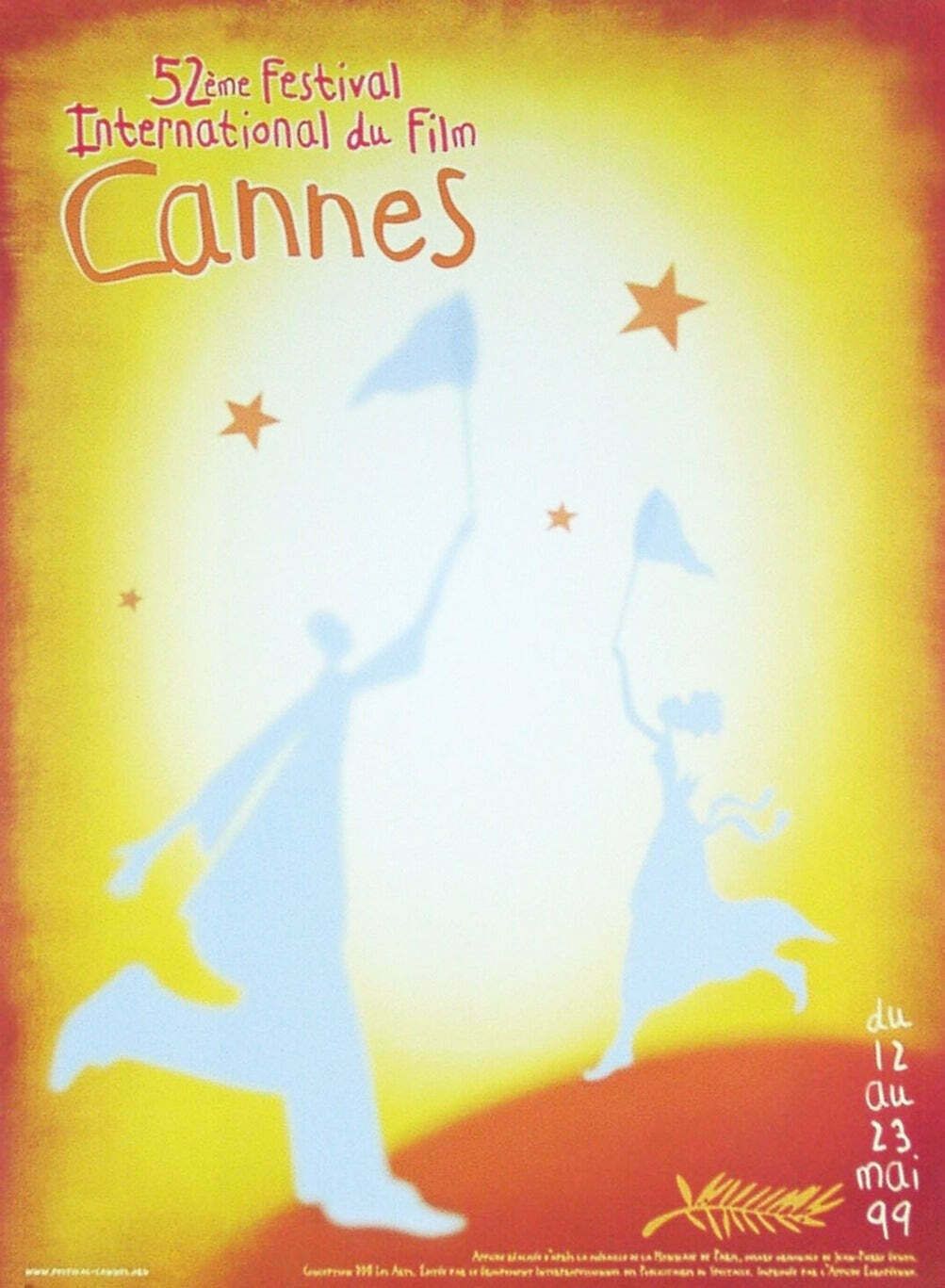 Cannes Film Festival 1999 Original Vintage Poster