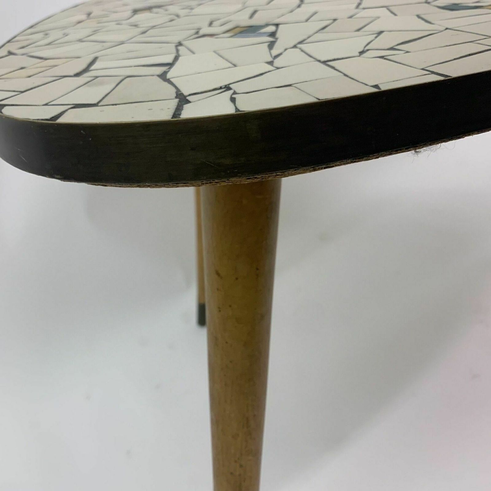 Mid Century Mozaïek Salontafel / Bijzettafel, Ca. Jaren 1960 photo 381.92