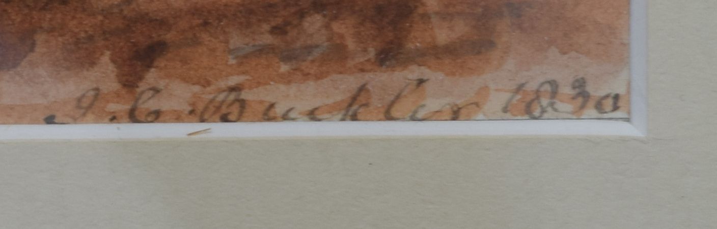 John Chessell Buckler (1793 – 1894) Horham Hall, Essex (1830) photo 2150.0