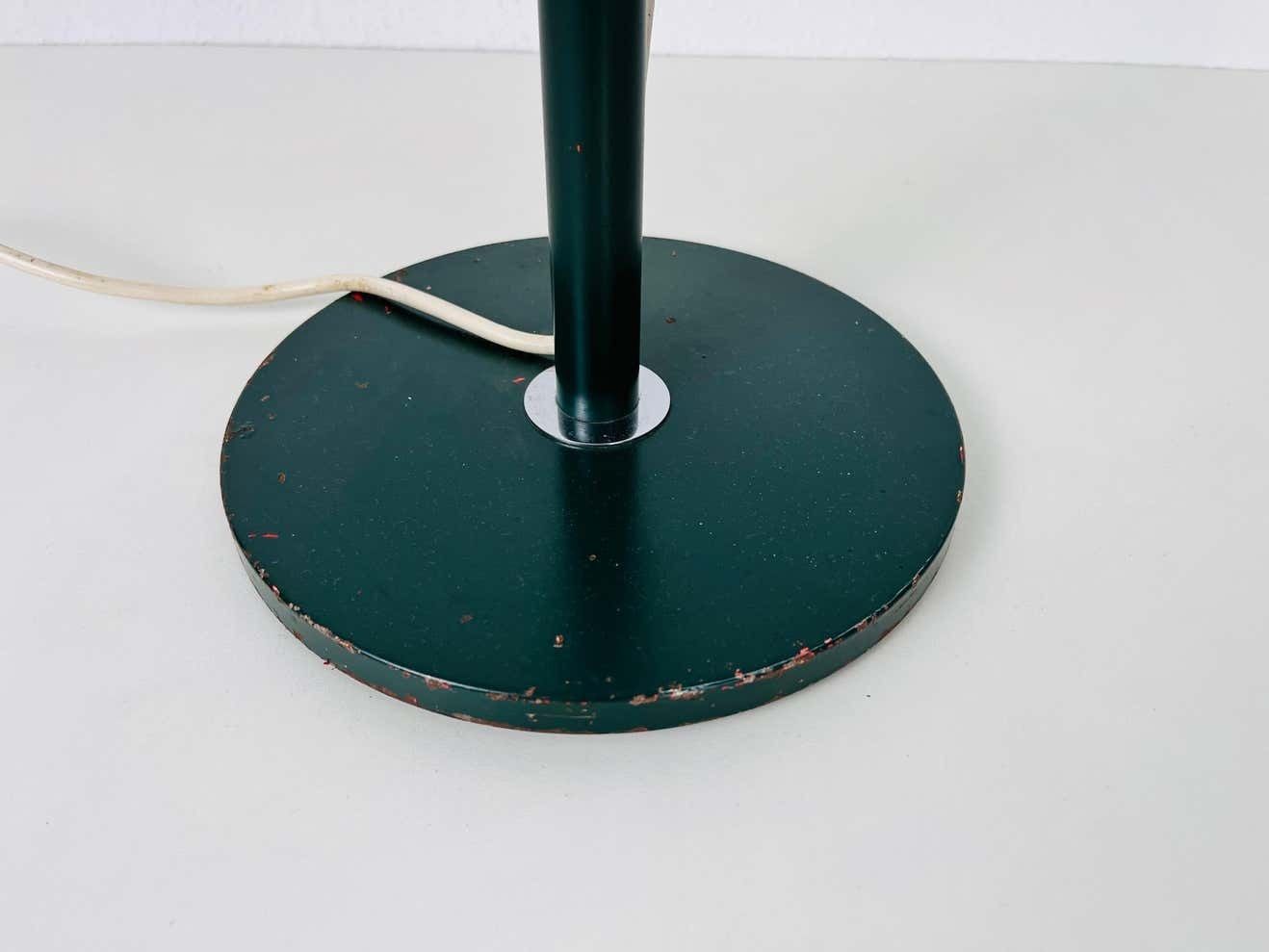 Midcentury Green Space Age Floor Lamp, Germany, 1960s photo 756.0