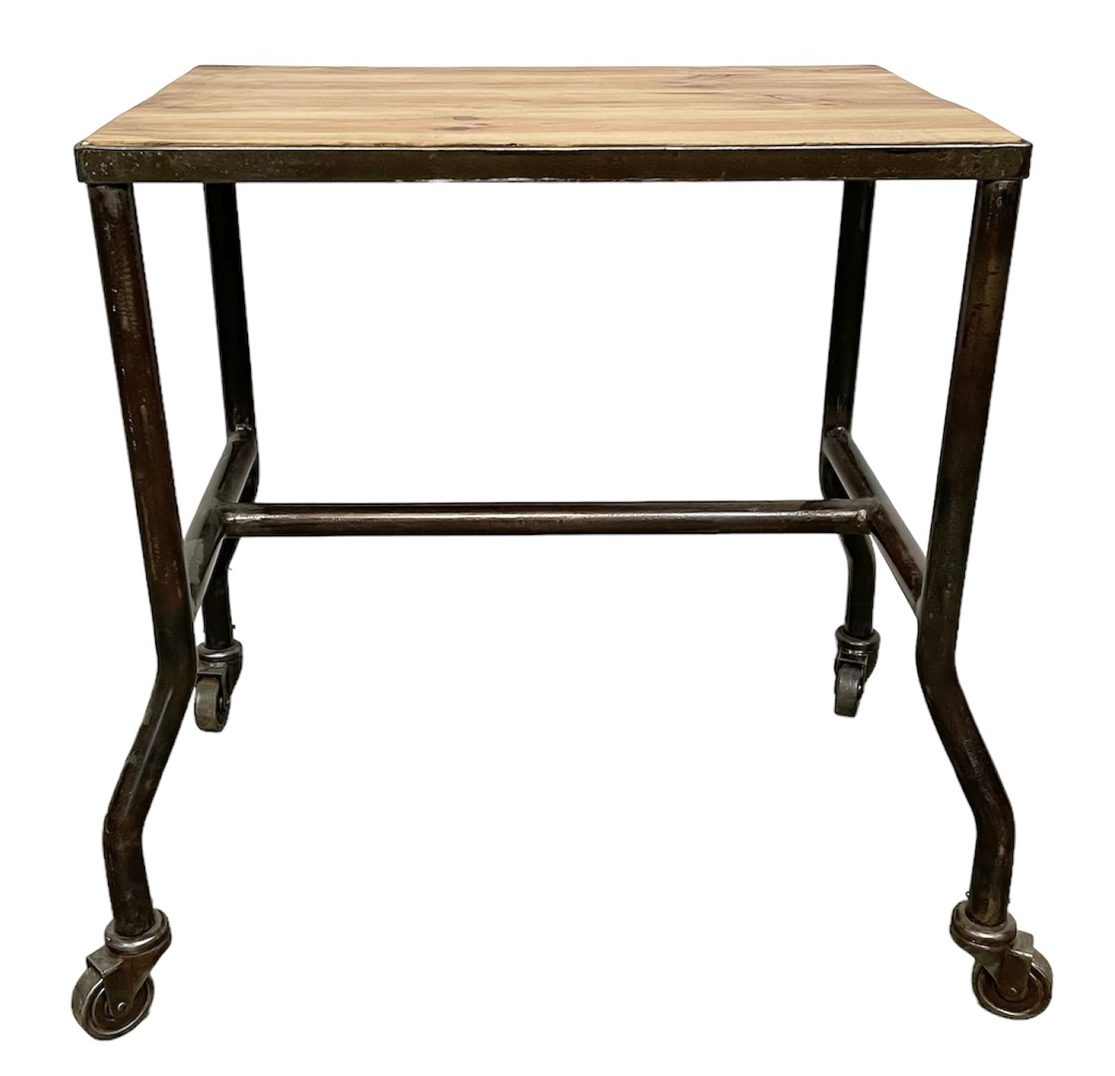 Industrial Table On Wheels, 1960s