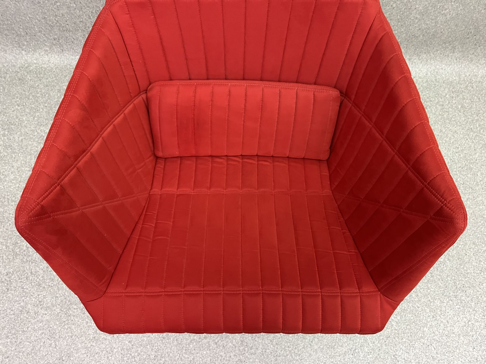 Ligne Roset Red Facett Armchair Design By R. & E. Bouroullec photo vinterior